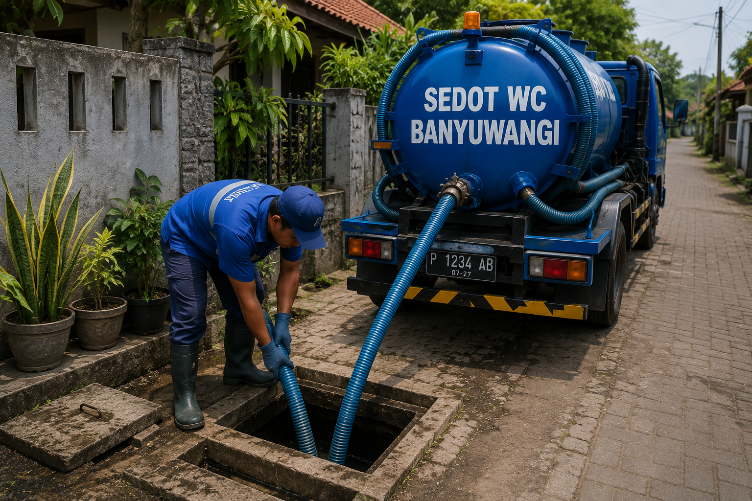 Sedot WC Cluring Banyuwangi