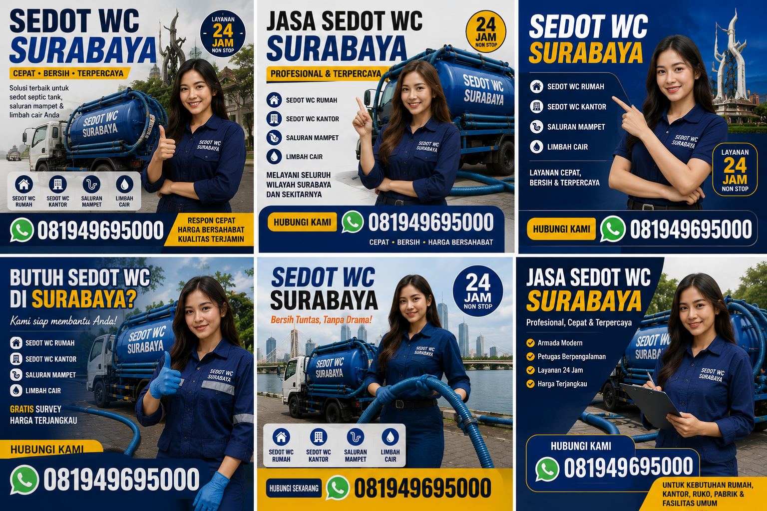 Sedot WC Genteng Surabaya