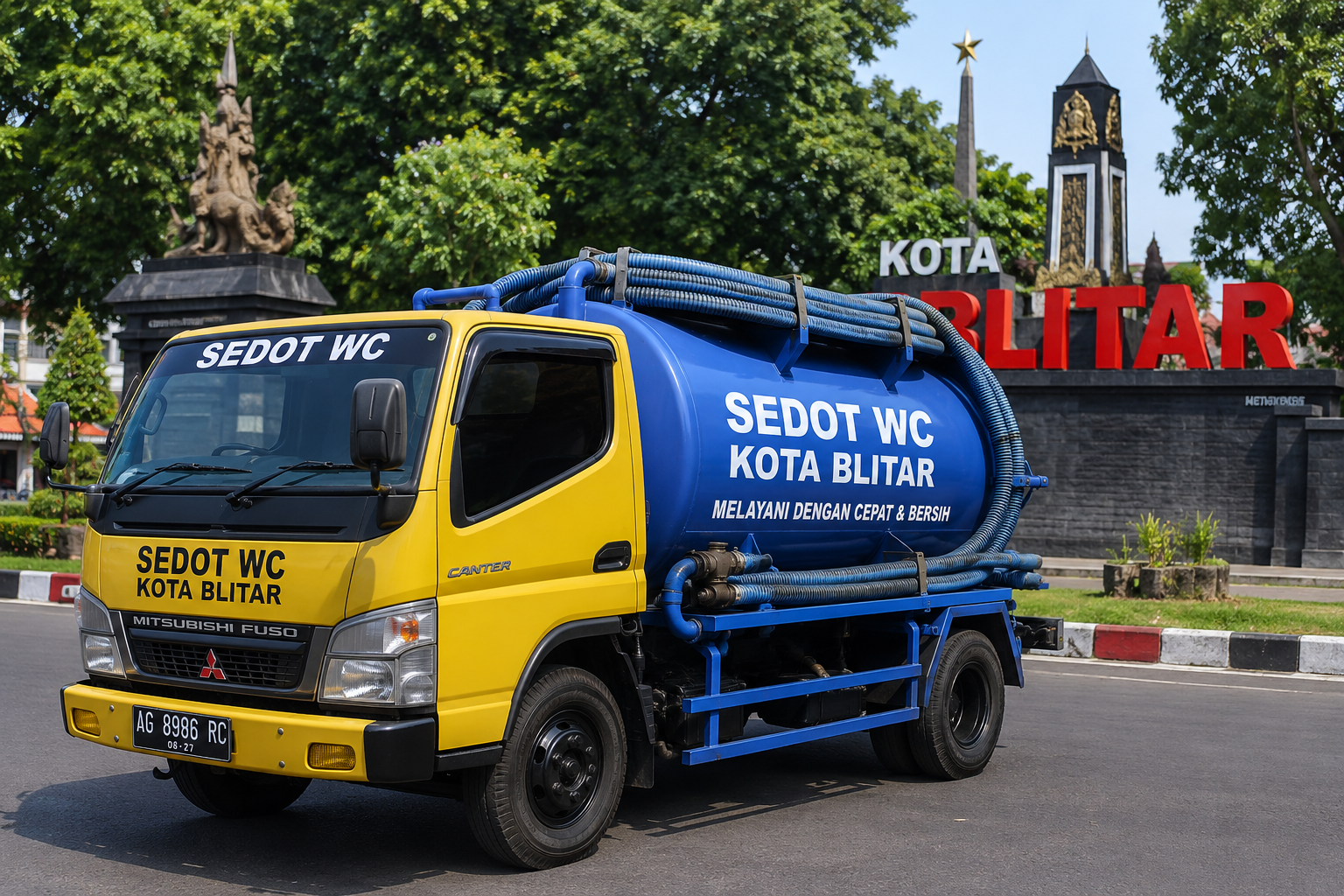 Sedot WC Sananwetan Kota Blitar