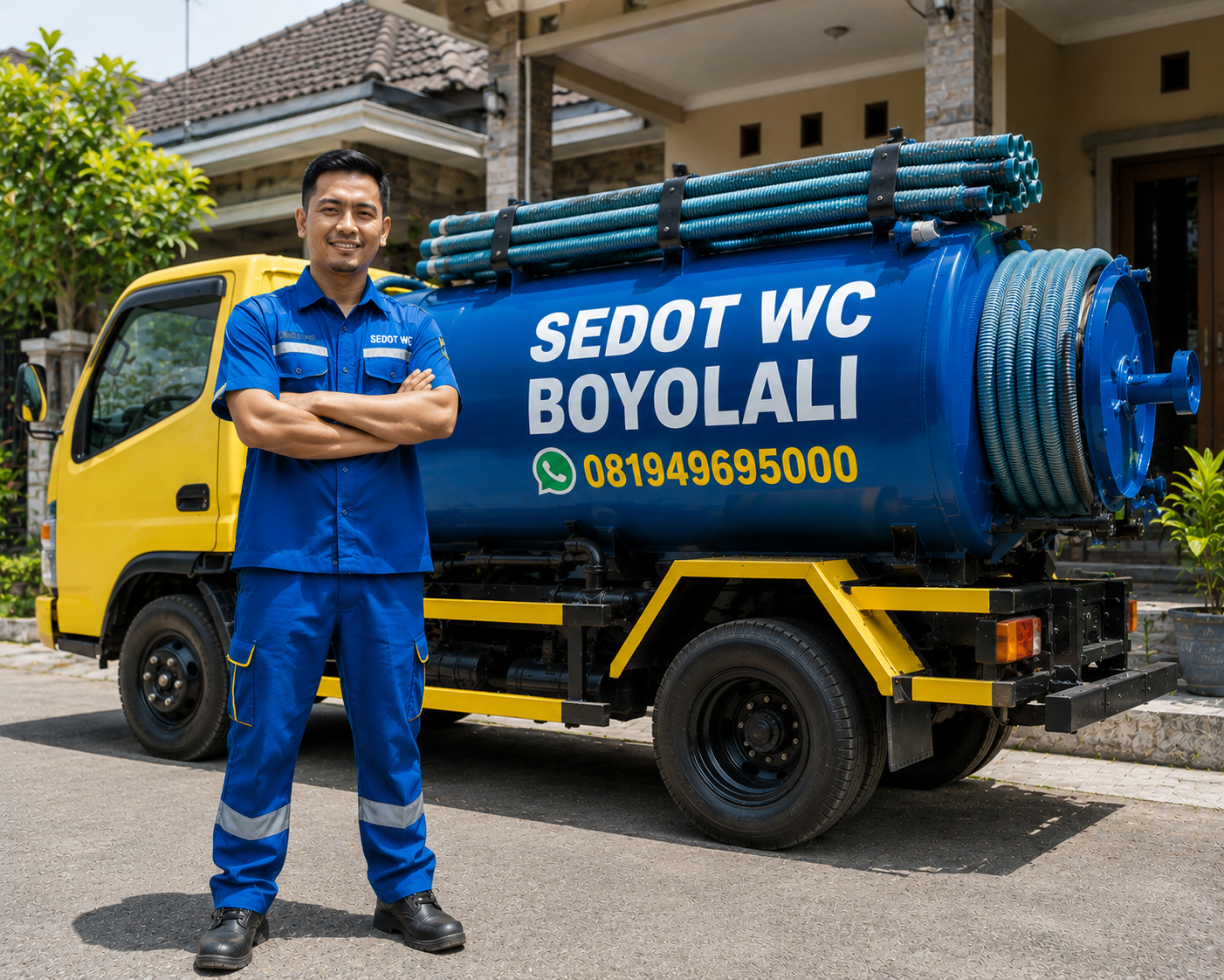Armada sedot WC Simo Boyolali Indoseptik